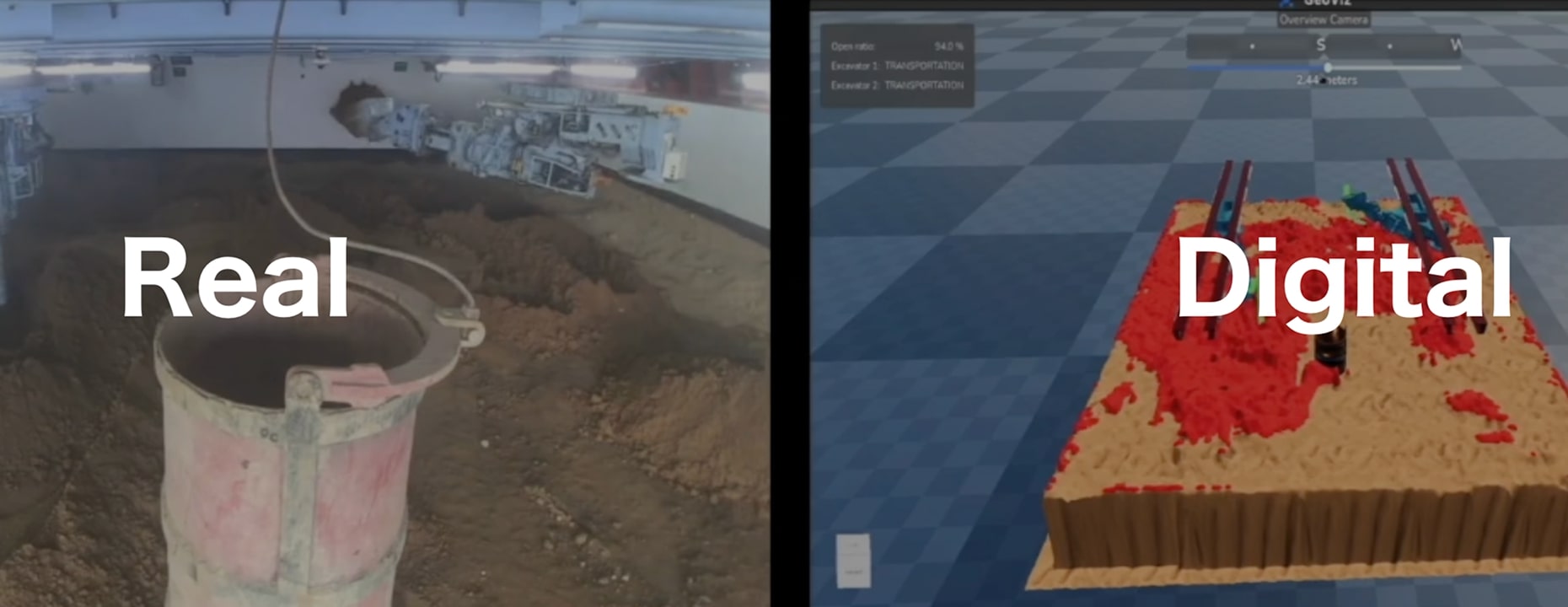 デジタルツインによるリアルタイムな3D可視化システムを現場で実証